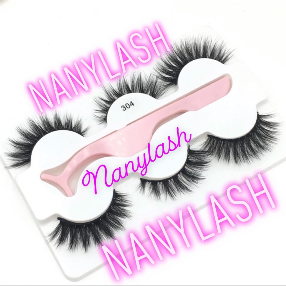 🔥🔥1 Packaged with 3 Faux Lashes , Tweezers🔥🔥